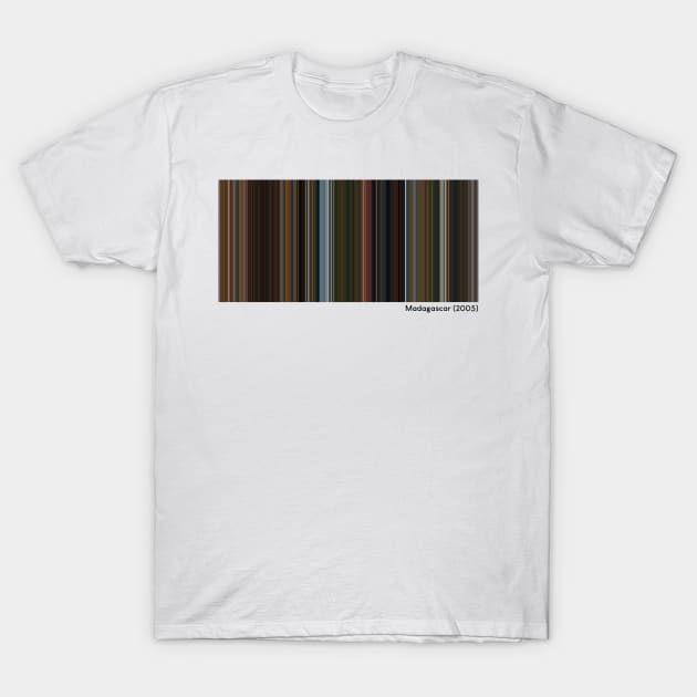 Madagascar (2005) - Every Frame of the Movie T-Shirt by ColorofCinema